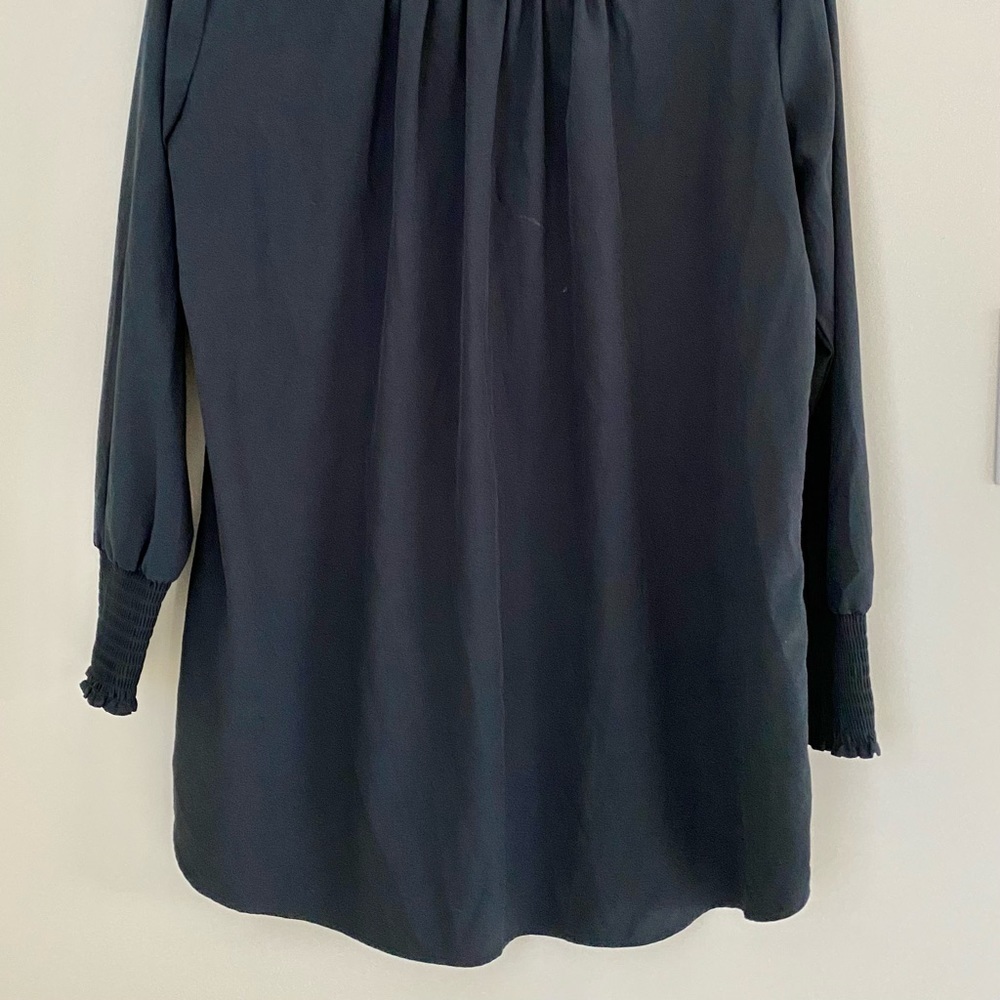 Soft Surroundings Black Vivian
Button Down Shirt L - Picture 8 of 14